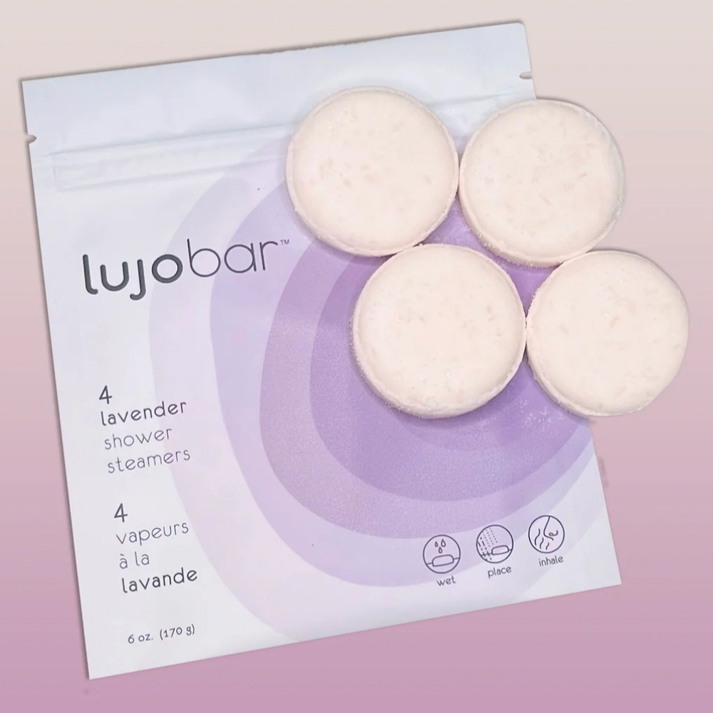 Lujo Bar Lavender Shower Steamers